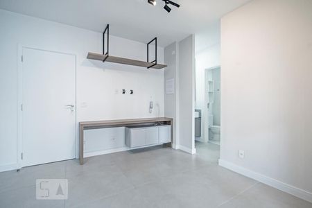 Sala e Cozinha de apartamento para alugar com 1 quarto, 40m² em Cidade Monções, São Paulo