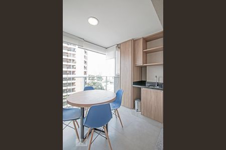  Varanda  de apartamento para alugar com 1 quarto, 40m² em Cidade Monções, São Paulo