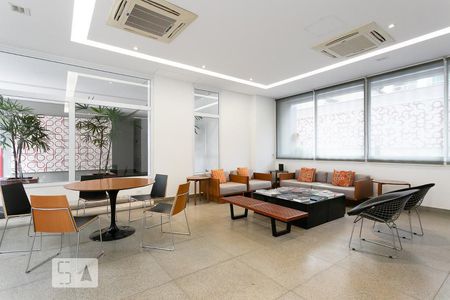 Studio para alugar com 38m², 1 quarto e 1 vaga Studio para alugar com 38m², 1 quarto e 1 vagaÁrea comum - Salão de festas