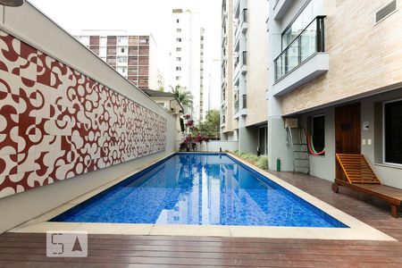 Studio para alugar com 38m², 1 quarto e 1 vaga Studio para alugar com 38m², 1 quarto e 1 vagaÁrea comum - Piscina