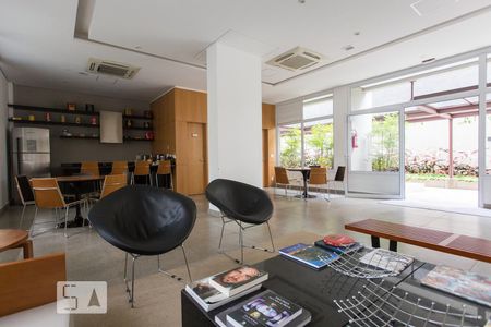 Studio para alugar com 38m², 1 quarto e 1 vaga Studio para alugar com 38m², 1 quarto e 1 vagaÁrea comum - Salão de festas