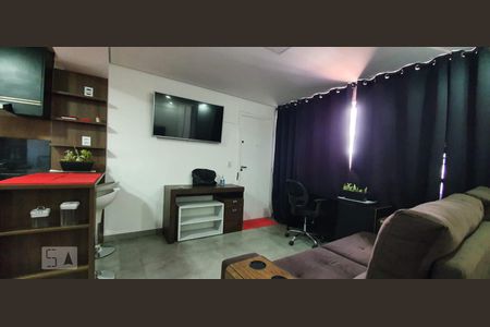 Sala de apartamento à venda com 1 quarto, 40m² em Floresta, Belo Horizonte