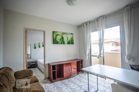 Sala de Apartamento com 1 quarto, 40m² Vila Campestre