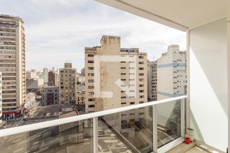 Varanda do Studio de kitnet/studio à venda com 1 quarto, 23m² em Centro, São Paulo
