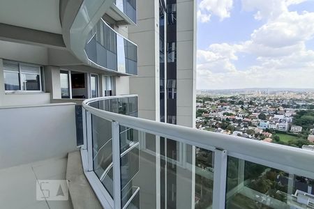 Varanda sala e quarto de apartamento para alugar com 1 quarto, 50m² em Melville Empresarial Ii, Barueri