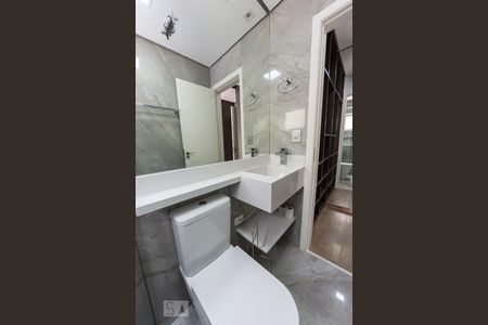 Casa de condomínio à venda com 85m², 2 quartos e 1 vagaBanheiro da Suíte 1