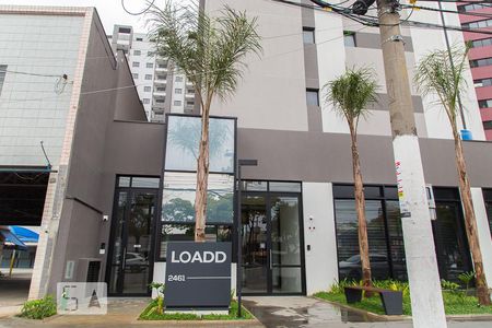 Studio para alugar com 26m², 1 quarto e sem vaga Studio para alugar com 26m², 1 quarto e sem vagaFachada