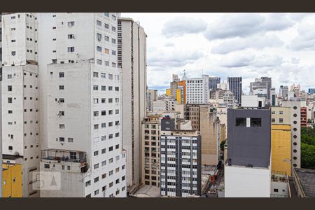 Vista da Varanda de apartamento à venda com 1 quarto, 48m² em Santa Efigênia, São Paulo