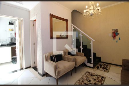 Sala de casa de condomínio à venda com 3 quartos, 84m² em Jardim Santa Cruz (campo Grande), São Paulo