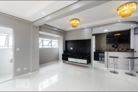 Sala de apartamento para alugar com 3 quartos, 185m² em Aparecida, Santos