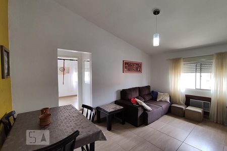 Sala de apartamento à venda com 1 quarto, 50m² em Marechal Rondon, Canoas