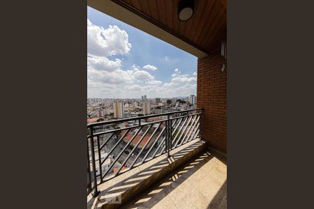Varanda Sala de apartamento à venda com 3 quartos, 120m² em Chácara Seis de Outubro, São Paulo