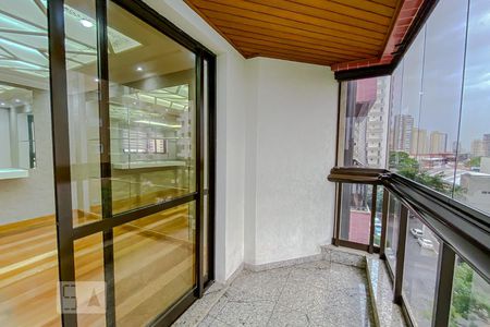 Varanda de apartamento à venda com 3 quartos, 140m² em Jardim Anália Franco, São Paulo