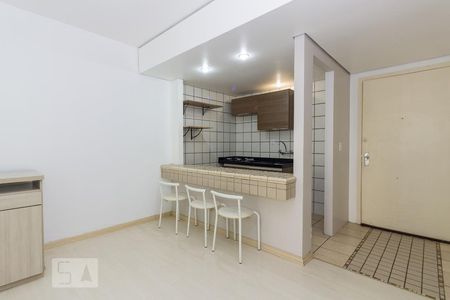 Sala de Apartamento com 1 quarto, 43m² Mont'Serrat