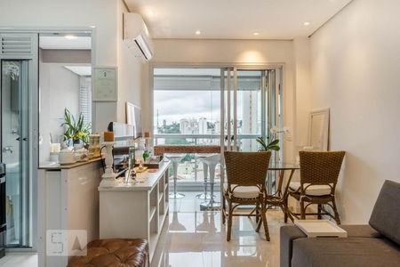 Sala de apartamento para alugar com 1 quarto, 35m² em Perdizes, São Paulo