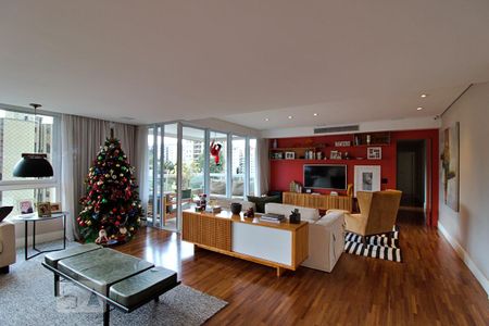 Sala de apartamento para alugar com 4 quartos, 261m² em Vila Morumbi, São Paulo