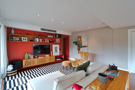Sala de apartamento para alugar com 4 quartos, 261m² em Vila Morumbi, São Paulo