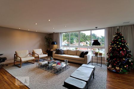 Sala de apartamento para alugar com 4 quartos, 261m² em Vila Morumbi, São Paulo