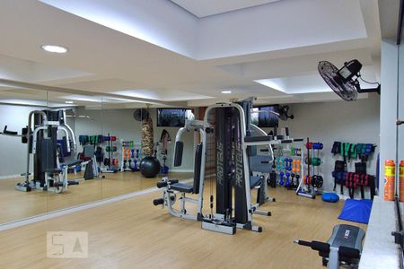 Apartamento para alugar com 261m², 4 quartos e 4 vagas Apartamento para alugar com 261m², 4 quartos e 4 vagasÁrea comum - Academia