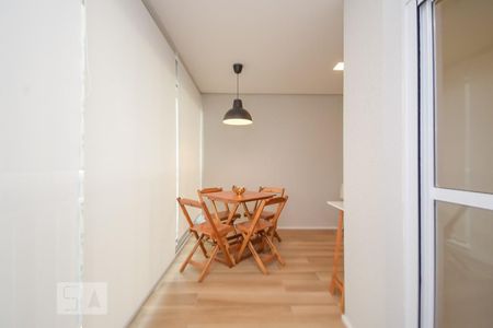 Varanda da Sala de apartamento à venda com 1 quarto, 36m² em Bela Vista, São Paulo