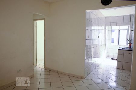 Sala de apartamento para alugar com 1 quarto, 48m² em Boqueirão, Praia Grande
