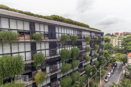 Studio para alugar com 32m², 1 quarto e 1 vaga Studio para alugar com 32m², 1 quarto e 1 vagaVista da varanda