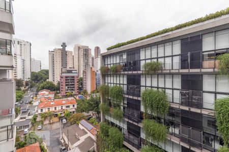 Studio para alugar com 32m², 1 quarto e 1 vaga Studio para alugar com 32m², 1 quarto e 1 vagaVista da varanda