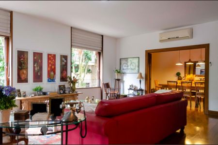 Sala de apartamento à venda com 3 quartos, 275m² em Humaitá, Rio de Janeiro