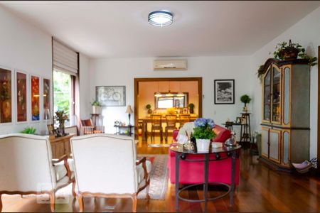 Sala de apartamento à venda com 3 quartos, 275m² em Humaitá, Rio de Janeiro