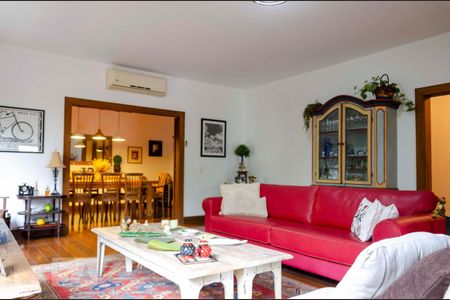 Sala de apartamento à venda com 3 quartos, 275m² em Humaitá, Rio de Janeiro