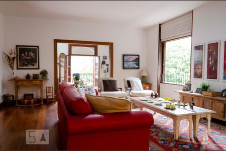 Sala de apartamento à venda com 3 quartos, 275m² em Humaitá, Rio de Janeiro