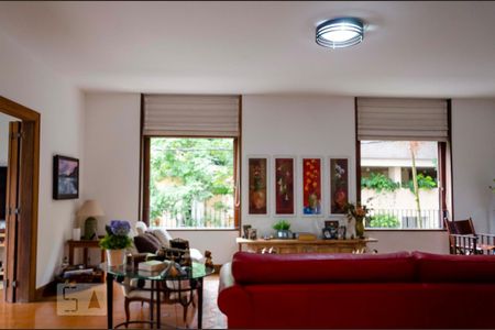 Sala de apartamento à venda com 3 quartos, 275m² em Humaitá, Rio de Janeiro