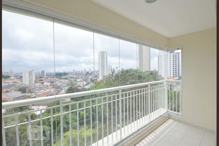 Varanda da Sala de apartamento para alugar com 2 quartos, 68m² em Vila Brasílio Machado, São Paulo