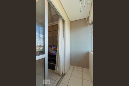 Varanda da Sala de apartamento para alugar com 2 quartos, 60m² em Parque Oeste Industrial, Goiânia
