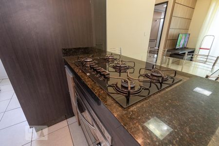 detalhe da cozinha de apartamento para alugar com 2 quartos, 60m² em Parque Oeste Industrial, Goiânia