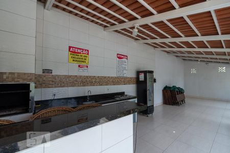 Área comum - Churrasqueira de apartamento para alugar com 2 quartos, 60m² em Parque Oeste Industrial, Goiânia