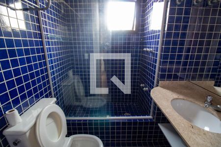Banheiro da Suíte de apartamento para alugar com 1 quarto, 49m² em Brooklin Paulista, São Paulo