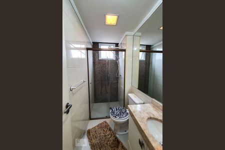 Banheiro de kitnet/studio à venda com 1 quarto, 37m² em Cambuci, São Paulo