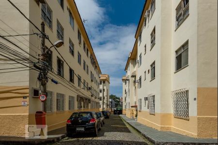 Fachada do bloco de apartamento à venda com 1 quarto, 51m² em Engenho de Dentro, Rio de Janeiro