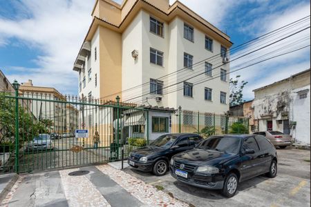 Fachada do Condomínio de apartamento à venda com 1 quarto, 51m² em Engenho de Dentro, Rio de Janeiro