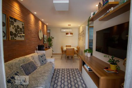 Sala de apartamento à venda com 3 quartos, 90m² em Recreio dos Bandeirantes, Rio de Janeiro