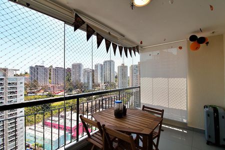 Varanda da Sala de apartamento para alugar com 3 quartos, 83m² em Vila Andrade, São Paulo