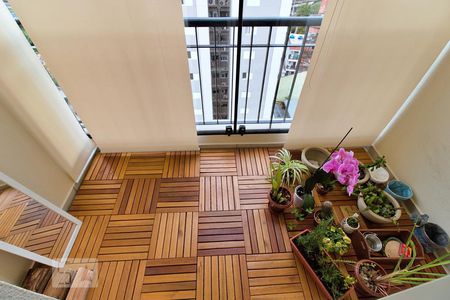 Varanda da Sala de apartamento à venda com 2 quartos, 53m² em Vila Andrade, São Paulo