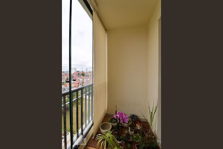 Varanda da Sala de apartamento à venda com 2 quartos, 53m² em Vila Andrade, São Paulo