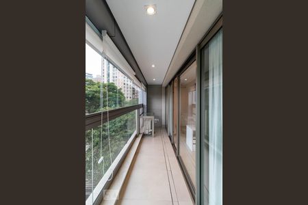 Varanda de kitnet/studio para alugar com 1 quarto, 39m² em Jardim Paulista, São Paulo
