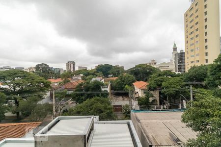 Varanda - vista de kitnet/studio para alugar com 1 quarto, 39m² em Jardim Paulista, São Paulo