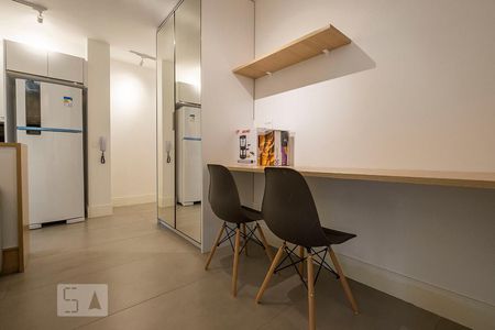 Sala/Cozinha de kitnet/studio para alugar com 1 quarto, 44m² em Jardim Paulista, São Paulo