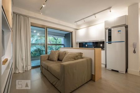 Sala/Cozinha de kitnet/studio para alugar com 1 quarto, 44m² em Jardim Paulista, São Paulo