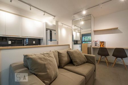 Sala/Cozinha de kitnet/studio para alugar com 1 quarto, 44m² em Jardim Paulista, São Paulo