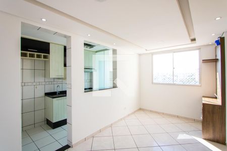 Sala de apartamento para alugar com 2 quartos, 47m² em Parque Sao Vicente, Mauá